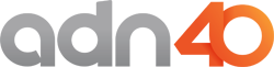 Logo de ADN 40